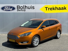 Ford Focus Wagon - Titanium 125PK | Trekhaak | SYNC 3 | All season | Keyless entry | Clima | Cruise |