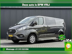 Ford Transit Custom - 2.0TDCI | L2H1 | Automaat | 5-Zits | Camera | CarPlay | Navi | LED | Zijschuifdeur R+L | C