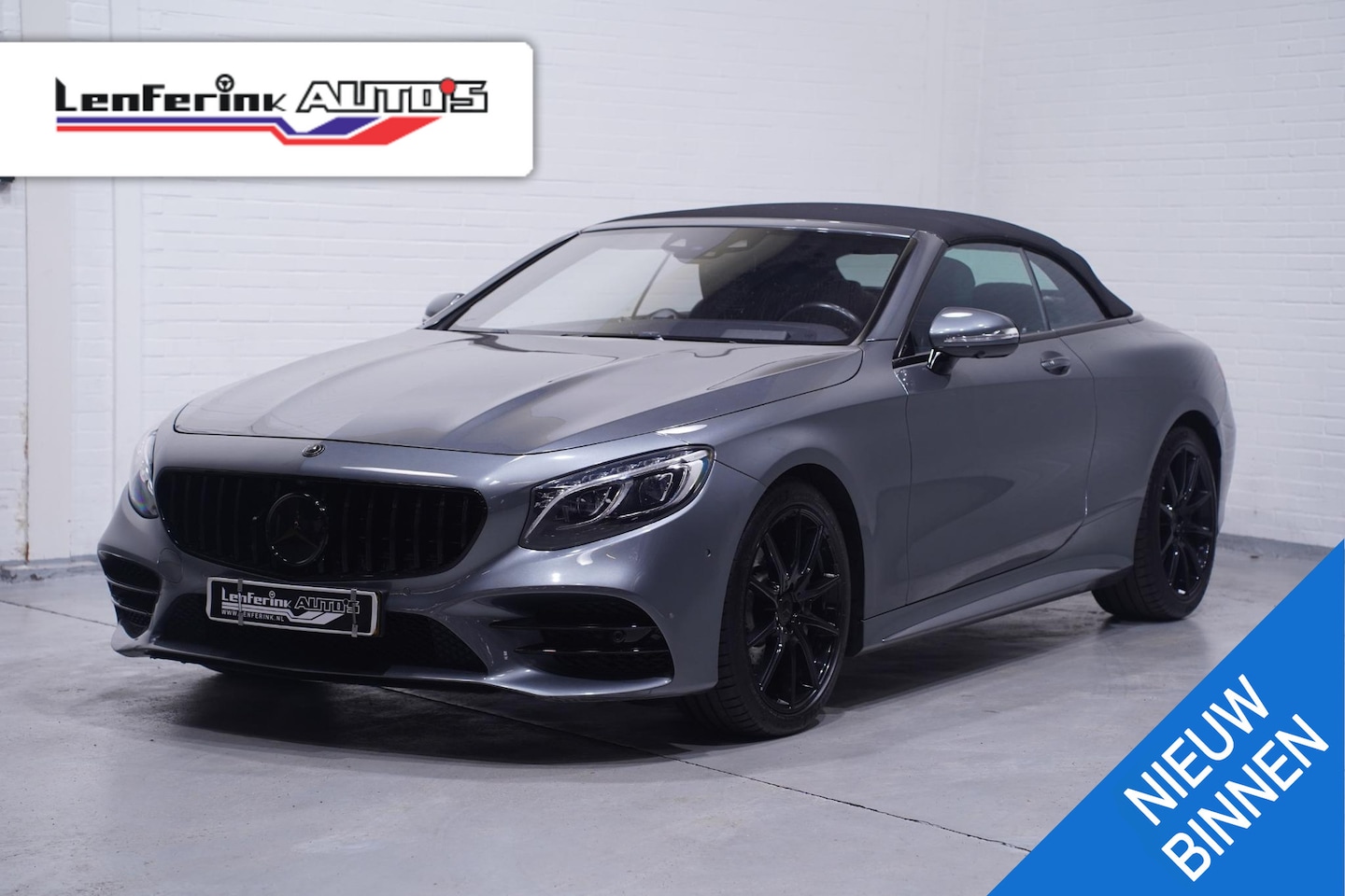 Mercedes-Benz S-klasse Cabrio - 560 Premium Plus AMG Head-up Luchtvering v+a Burmester surround sound Apple Carplay 360 ca - AutoWereld.nl