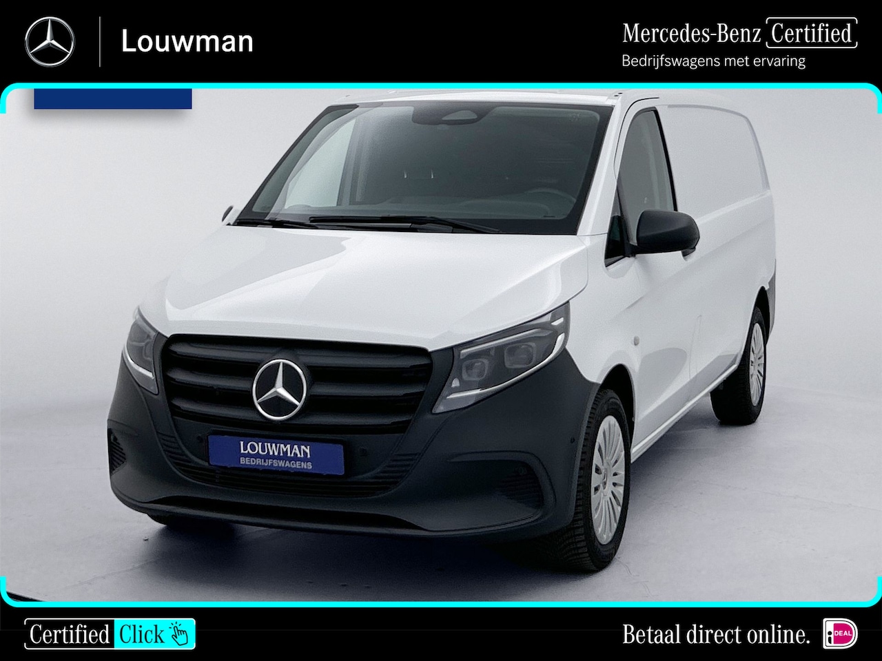 Mercedes-Benz Vito - 116 L2 PRO 24 Maanden Certified Garantie Trekhaak LED Achteruitrijcamera Cruise Control Be - AutoWereld.nl