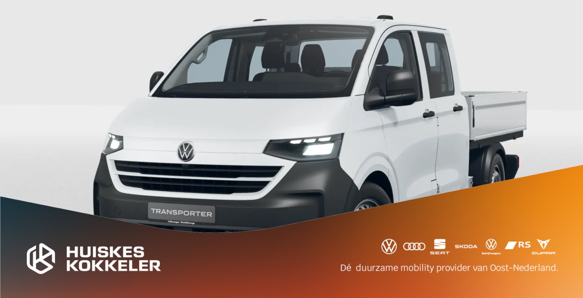 Volkswagen e-Transporter - Pick-up Dubbele Cabine 32 L2H1 64 kWh | Nu te bestellen !! | - AutoWereld.nl