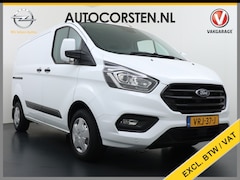 Ford Transit Custom - 280 2.0TDCI 105PK L1H1 Airco Cruise Control Trekhaak PDC Bluetooth DAB 3-Persoons Trend Sc
