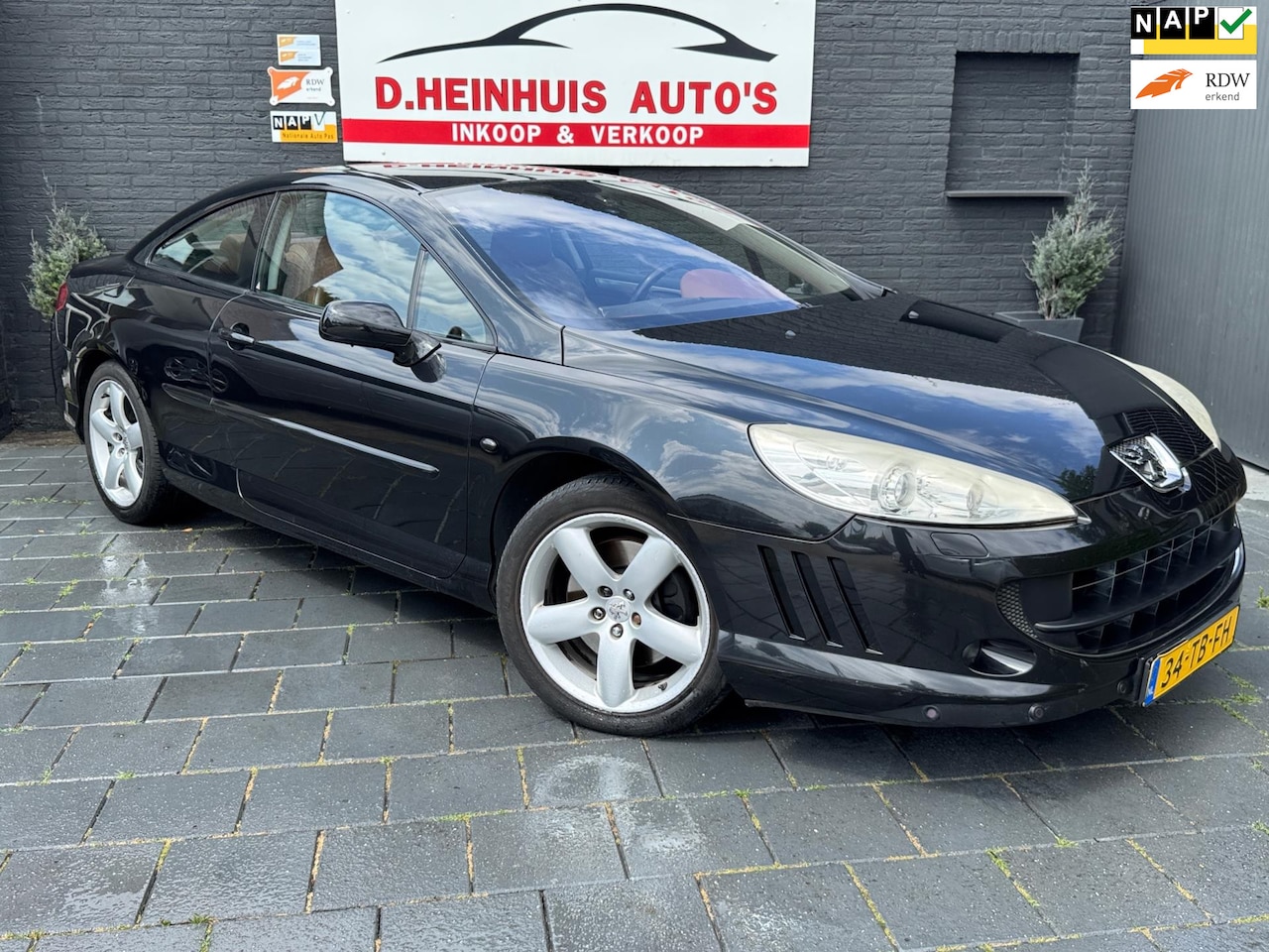 Peugeot 407 Coupé - 3.0-24V V6 Féline APK NIEUW - AutoWereld.nl