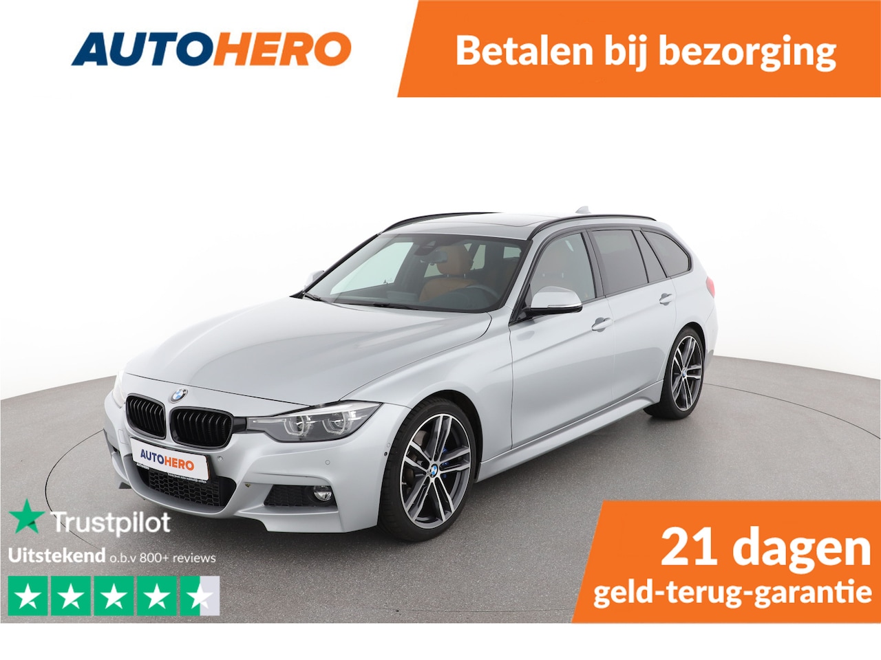 BMW 3-serie Touring - 318i Corporate Lease High Executive | AG80617 | - AutoWereld.nl