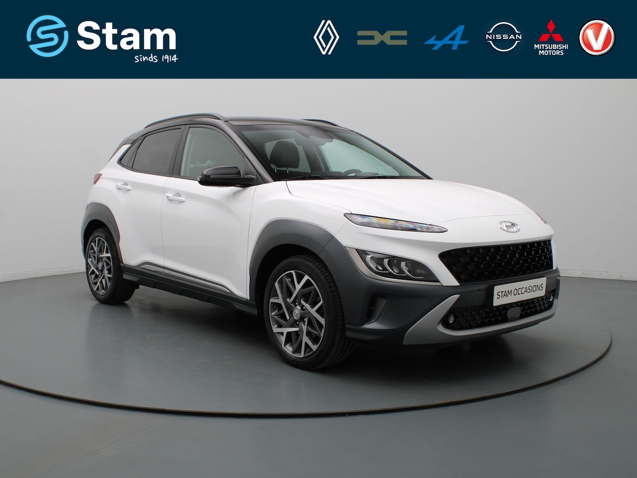 Hyundai Kona - 1.6 GDI HEV Premium Automaat Krell | Head-Up | Camera | Adapt. Cruise | Stoel-/stuurverw. - AutoWereld.nl