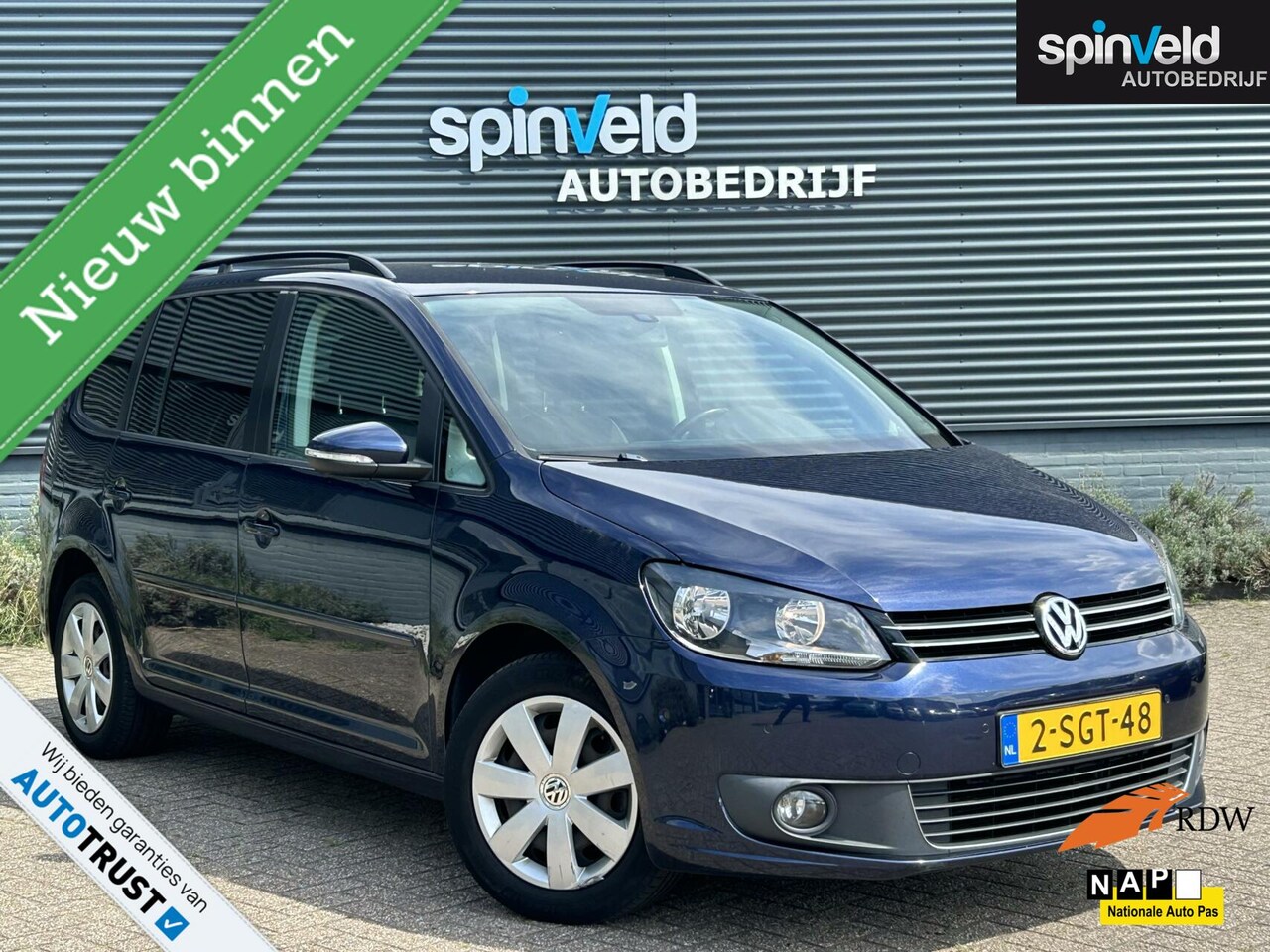 Volkswagen Touran - 1.4 TSI Comfortline BJ'13 NAP NL NAVI CLIMATE - AutoWereld.nl