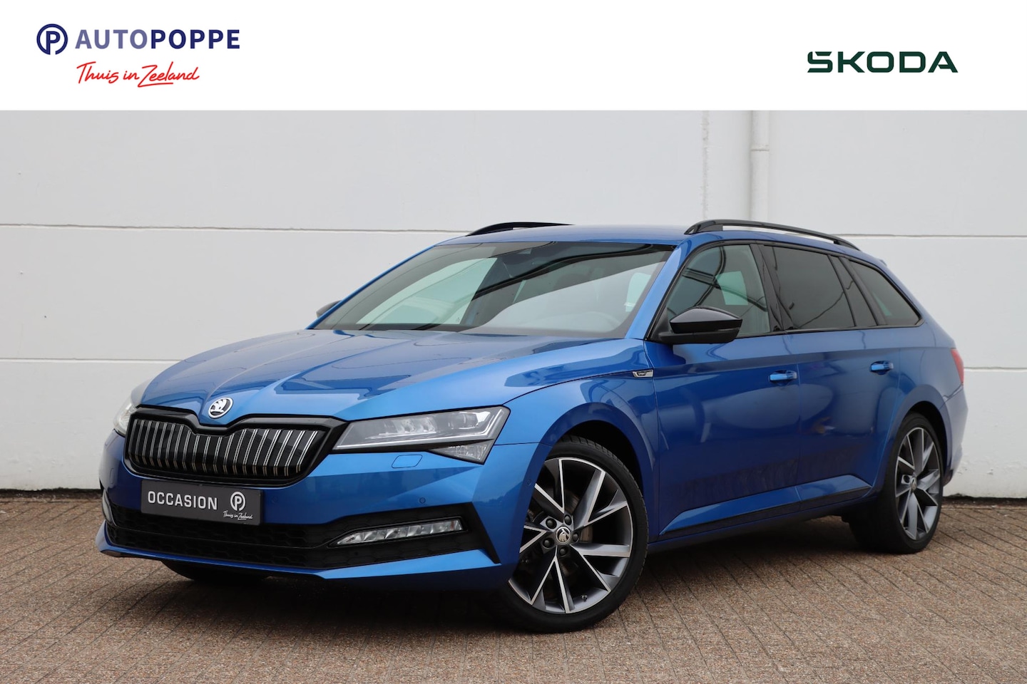 Skoda Superb Combi - 1.4 TSI iV Sportline Business 218pk DSG6 - AutoWereld.nl