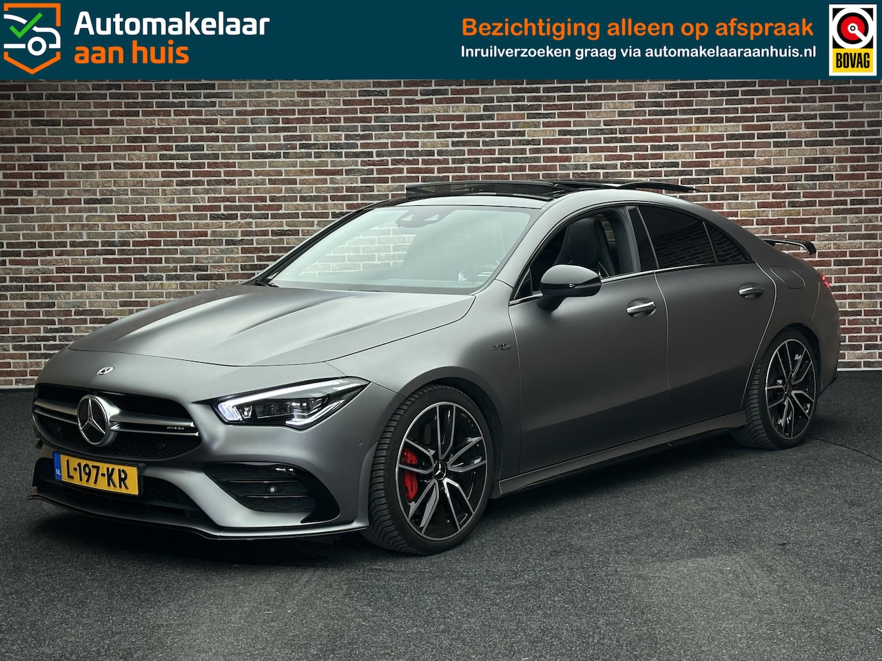 Mercedes-Benz CLA-Klasse - AMG 35 4MATIC Premium Plus Panorama Head Kuip NL Dealer Ondrh - AutoWereld.nl