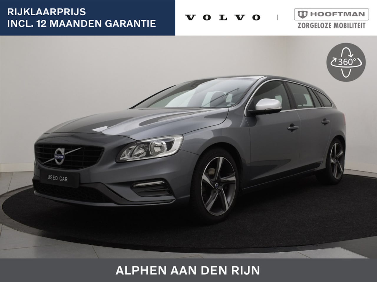 Volvo V60 - D3 R-DESIGN BUSINESS STOELVERWARMING NAVI 18INCH TREKHAAK - AutoWereld.nl