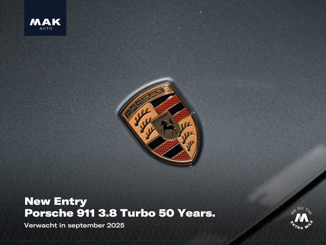 Porsche 911 - 3.8 Turbo 50 Years 3.8 Turbo 50 Years, Heritage Design, 21", pano, Burmester, alcantara, memory, keyless, ACC - AutoWereld.nl