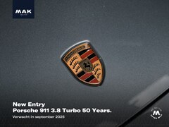 Porsche 911 - 3.8 Turbo 50 Years, Heritage Design, 21", pano, Burmester, schuifdak, alcantara, memory, k