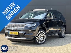 Jeep Compass - 4xe 240 Plug-in Hybrid Electric Summit | Schuif-Kanteldak | Apple-Android | Direct leverba