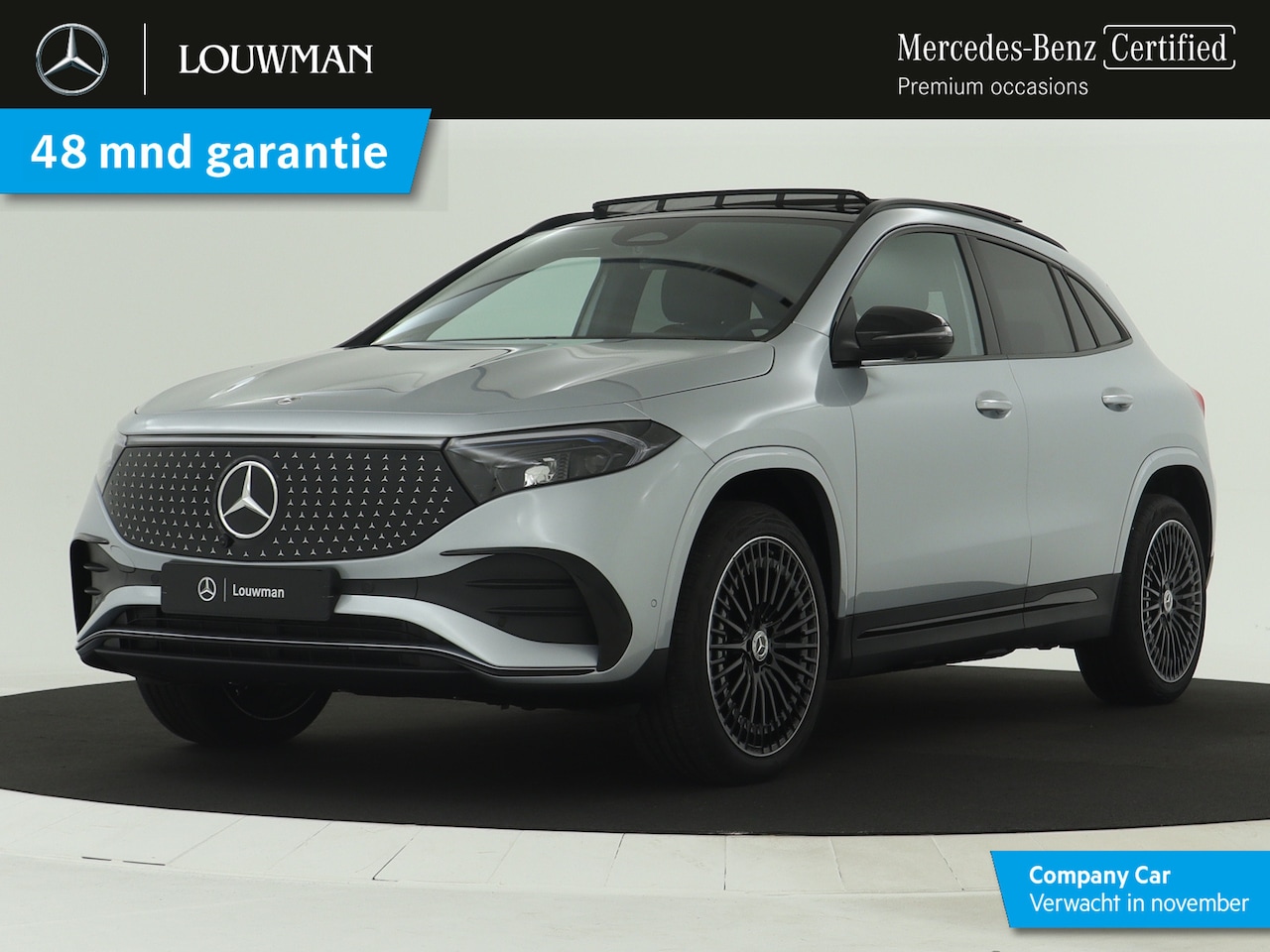 Mercedes-Benz EQA - 250+ AMG Line LIMITED 71 kWh | Nightpakket | Premium pakket | Winter pakket | Dodehoekassi - AutoWereld.nl