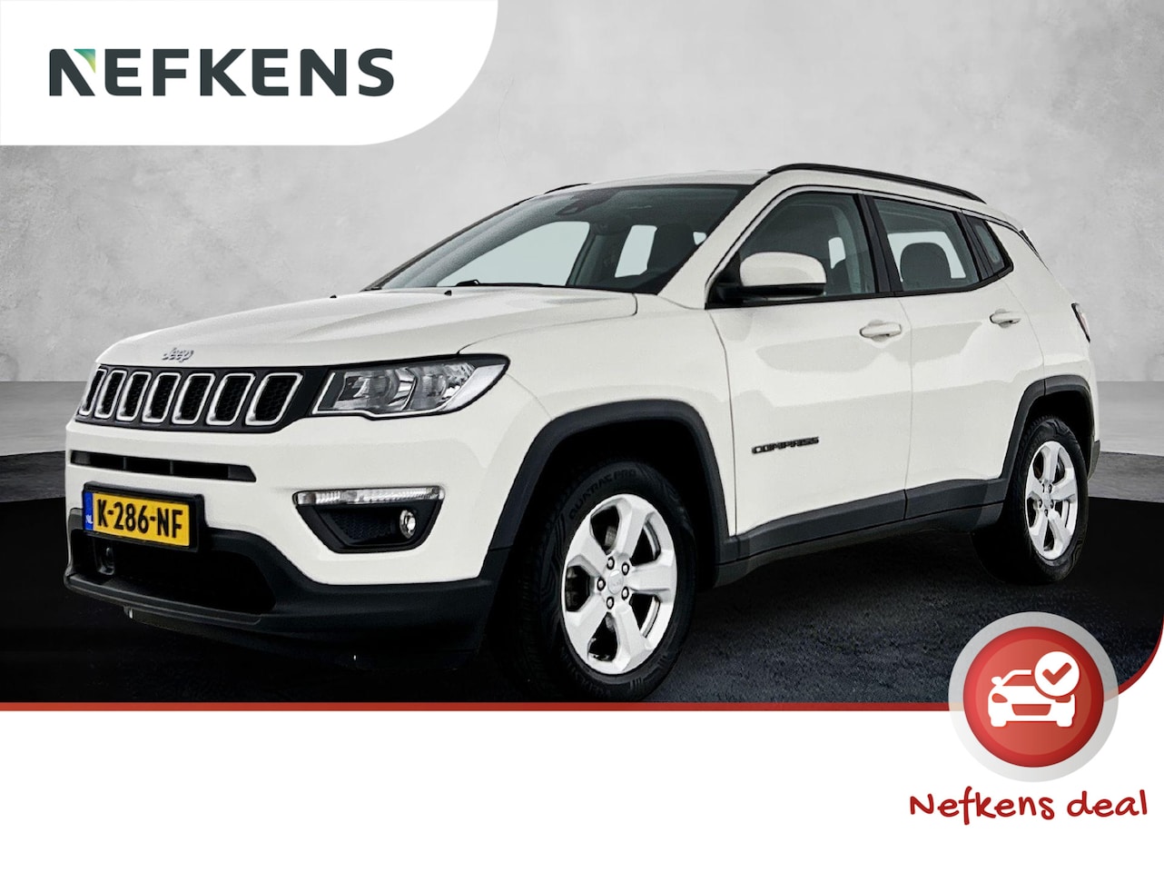 Jeep Compass - SUV Longitude 140 pk | Navigatie | Achteruitrijcamera | Parkeersensoren Achter | DAB Ontva - AutoWereld.nl