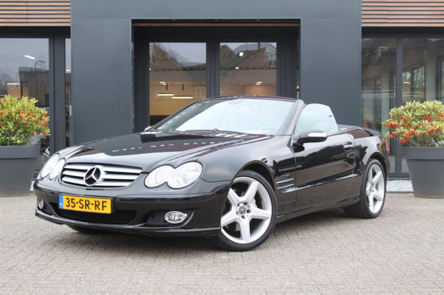 Mercedes-Benz SL-klasse Cabrio - SL 350 NL Geleverd Ecc-Navi-Cruise-Pdc-Leer - AutoWereld.nl