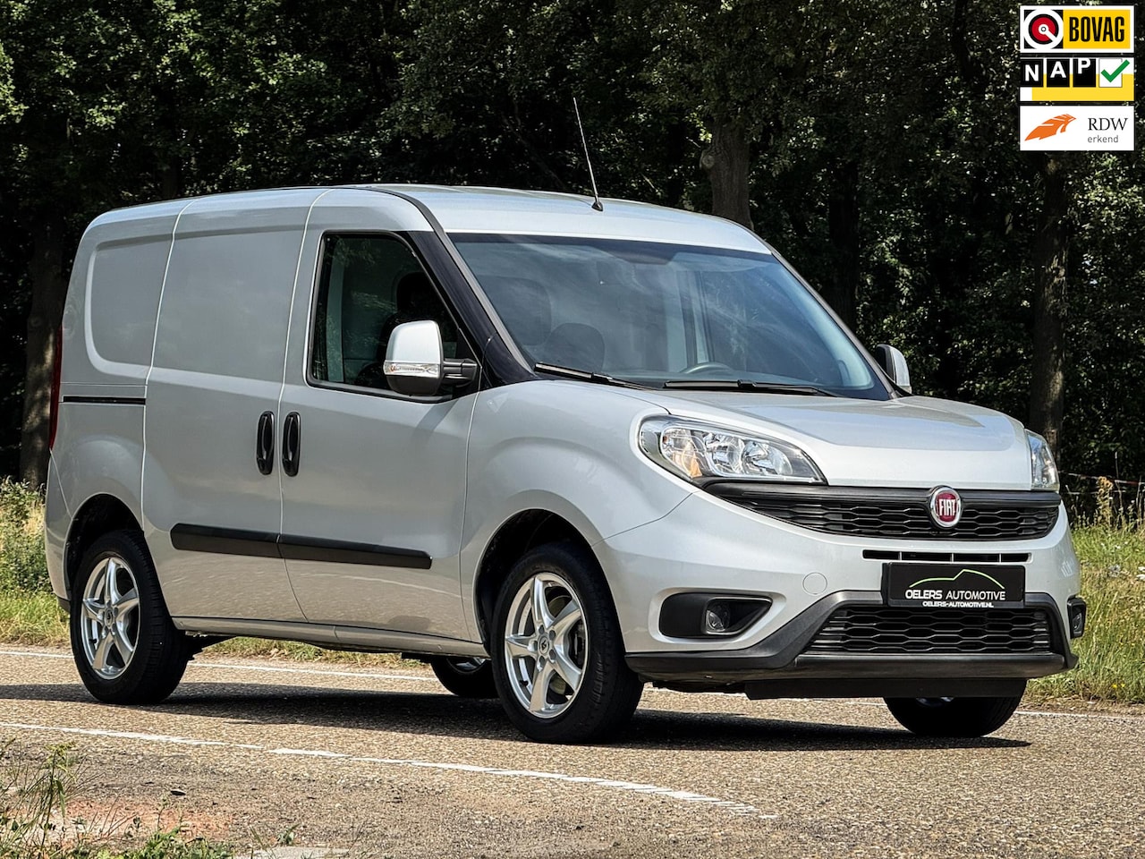 Fiat Doblò Cargo - 1.4 L1H1 SX | MARGE! geen BTW en BPM | Airco | Metalic | Camera | Elektr. ramen | Tussensc - AutoWereld.nl