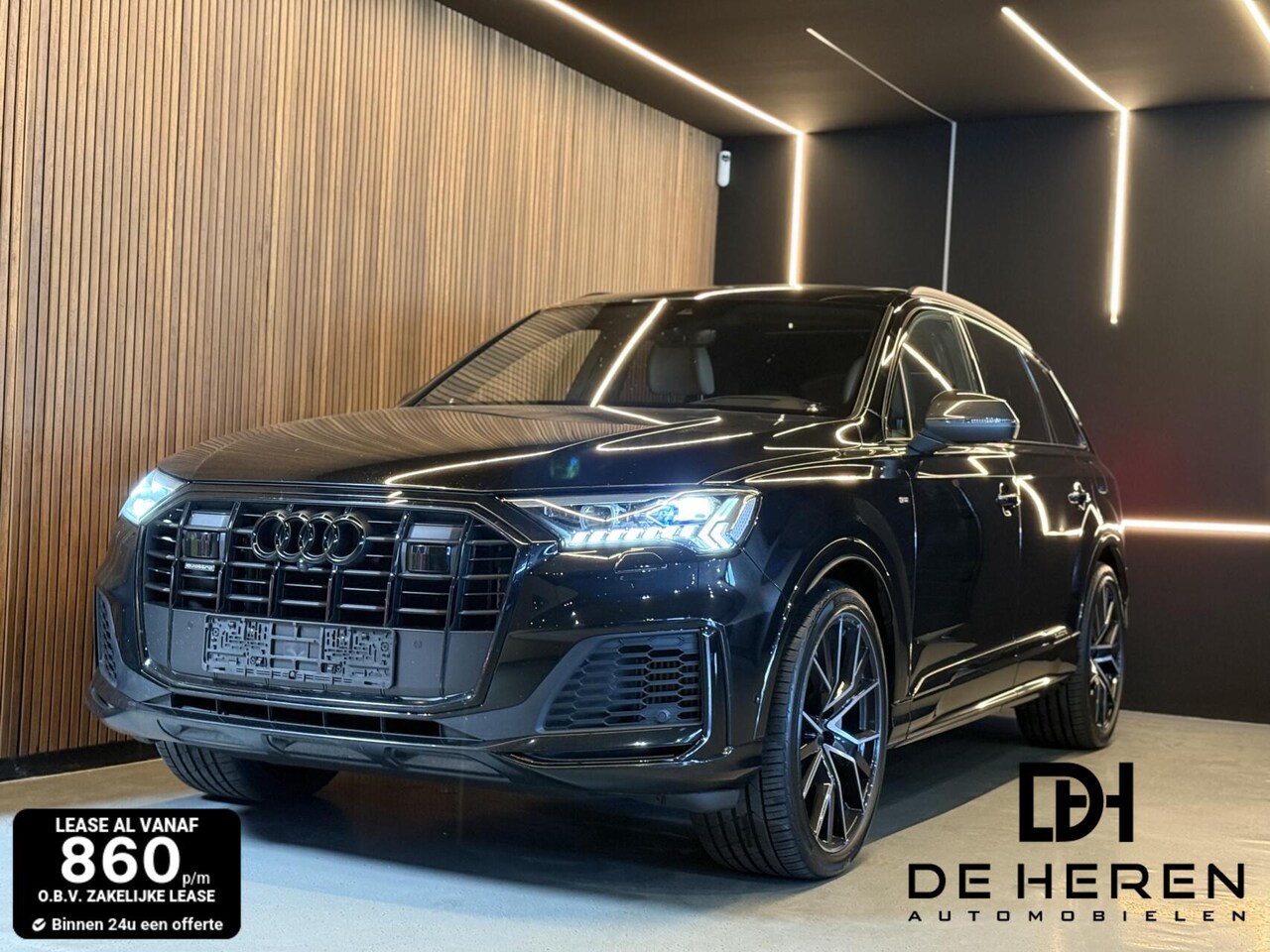 Audi Q7 - 55 TFSIe quattro Pro 360° cam, massage softclose HUD - AutoWereld.nl