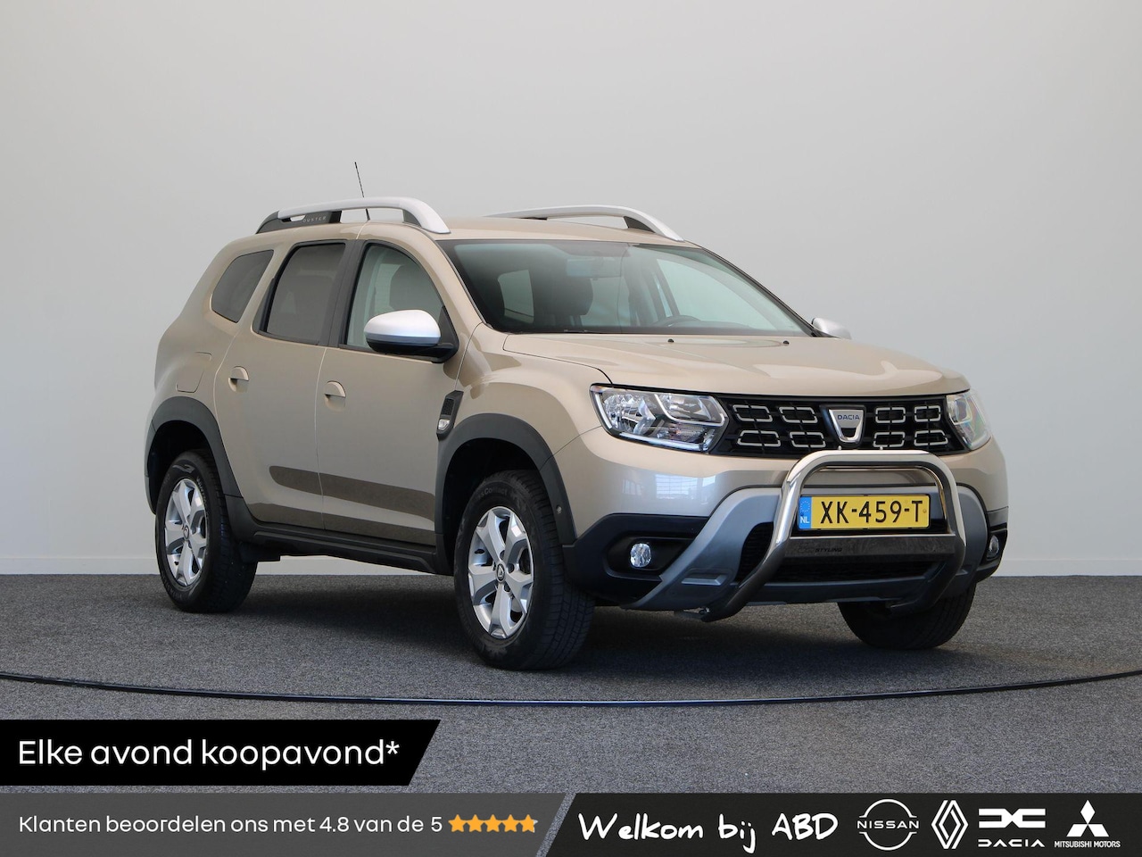Dacia Duster - 1.6 SCe Prestige LPG | Lederen bekleding | 360 graden camera | Trekhaak | Bullbar | - AutoWereld.nl