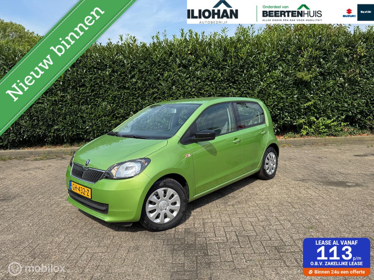 Skoda Citigo - 1.0 Greentech Elegance 1.0 Greentech Elegance - AutoWereld.nl