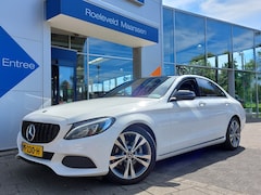 Mercedes-Benz C-klasse - 180 156pk Automaat Business Solution Plus | Origineel NL | Navi | Clima | Cruise | Led Kop