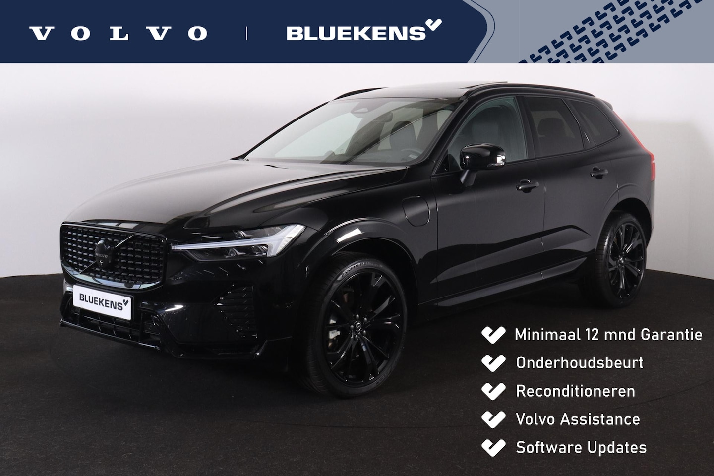 Volvo XC60 - T6 Recharge AWD Ultra Black Edition - LONG RANGE - Panorama/schuifdak - IntelliSafe Assist - AutoWereld.nl