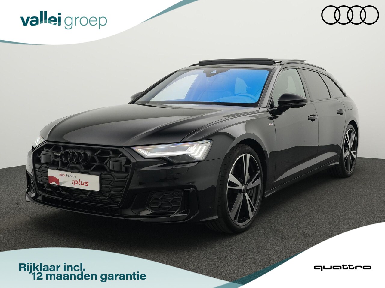 Audi A6 Avant - 50 TFSI e 299 pk S-tronic quattro S edition Competition | Panoramadak | Trekhaak | Standka - AutoWereld.nl
