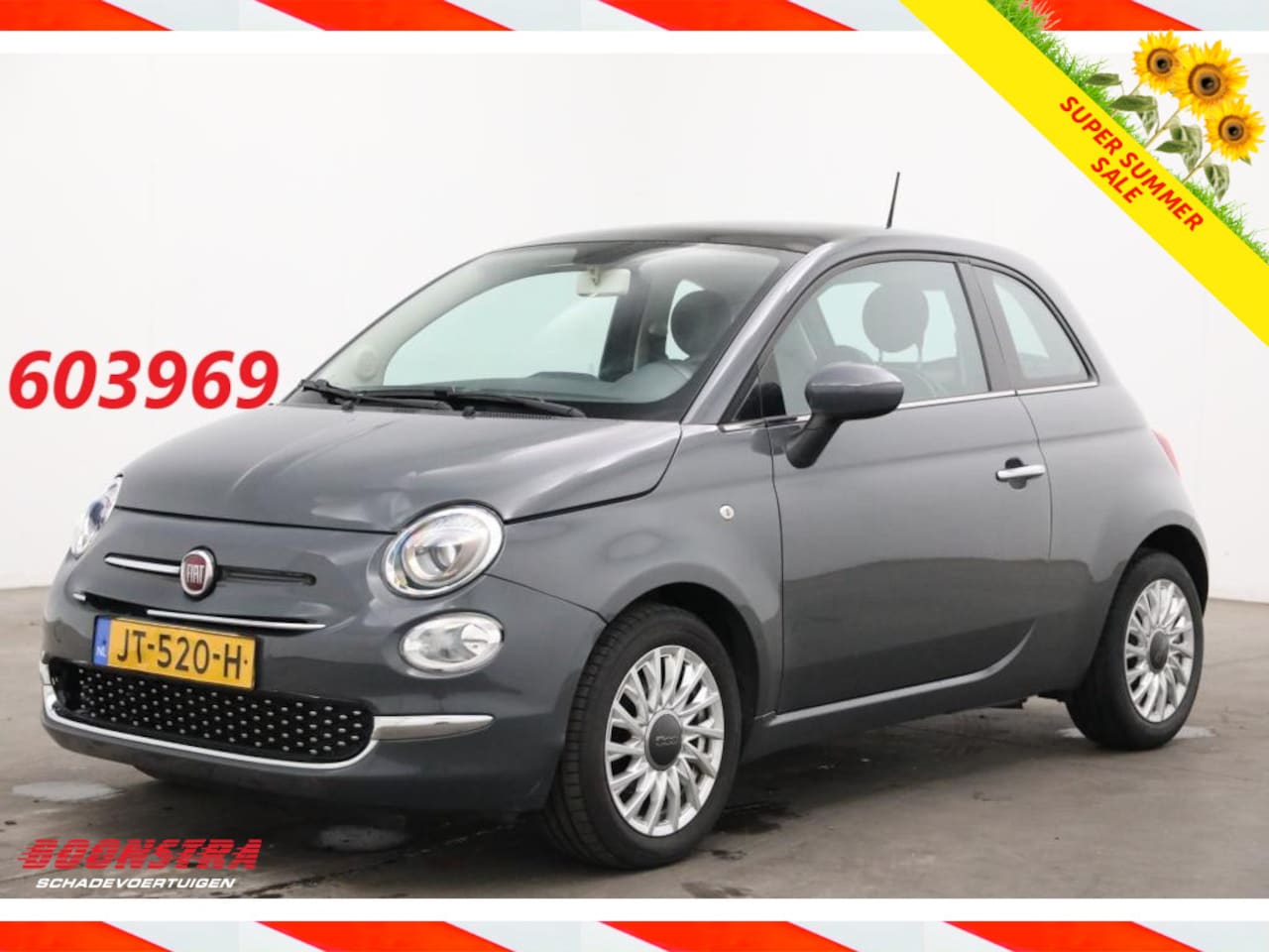 Fiat 500 - 0.9 TwinAir Lounge Pano Navi Airco 50.453 km! - AutoWereld.nl