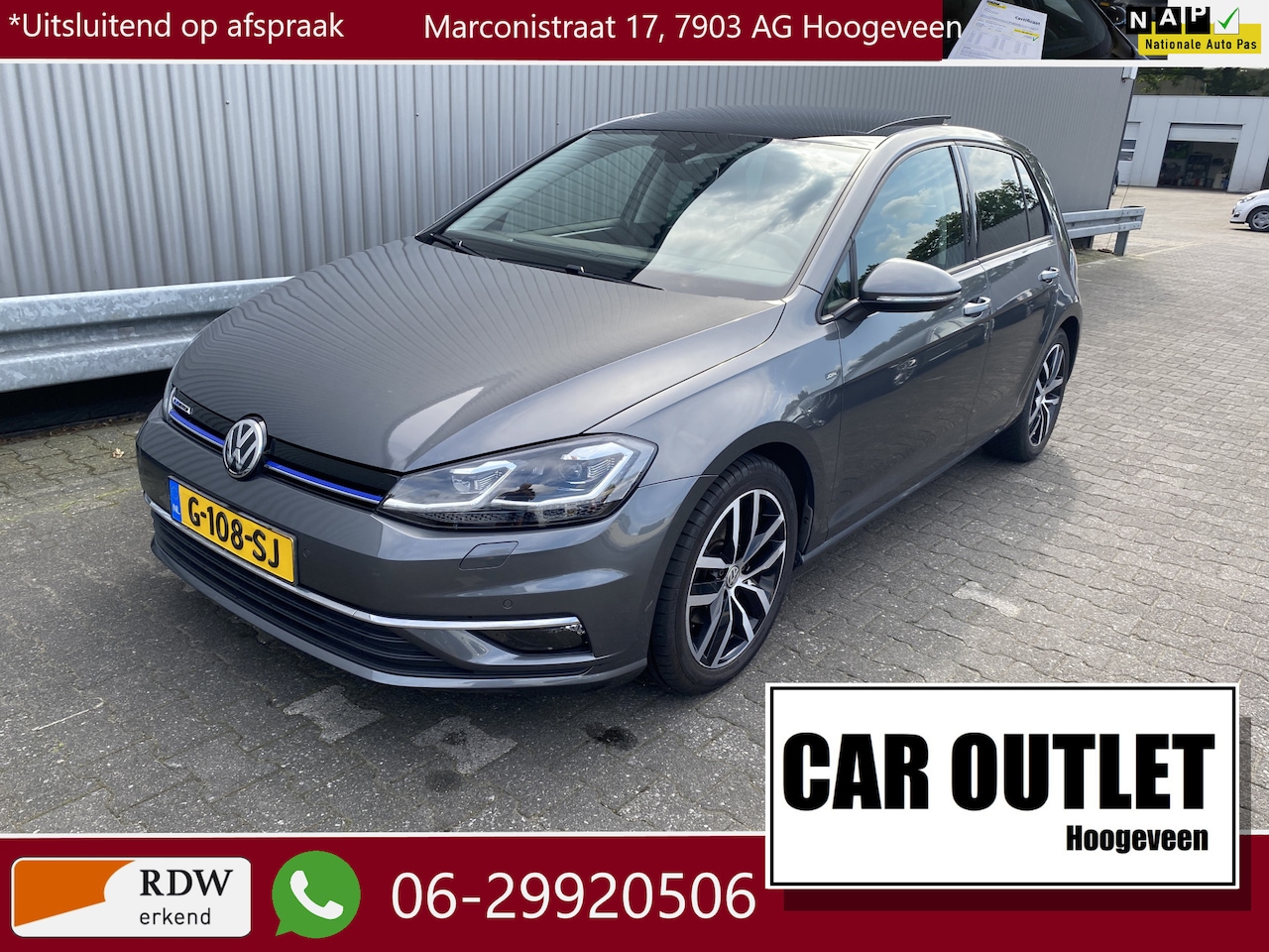 Volkswagen Golf - 1.5 TSI Highline 86Dkm, Clima, Stoelvw, Navi, CarPlay, Pano, CC, PDC v/a, LM, nw. APK – In - AutoWereld.nl