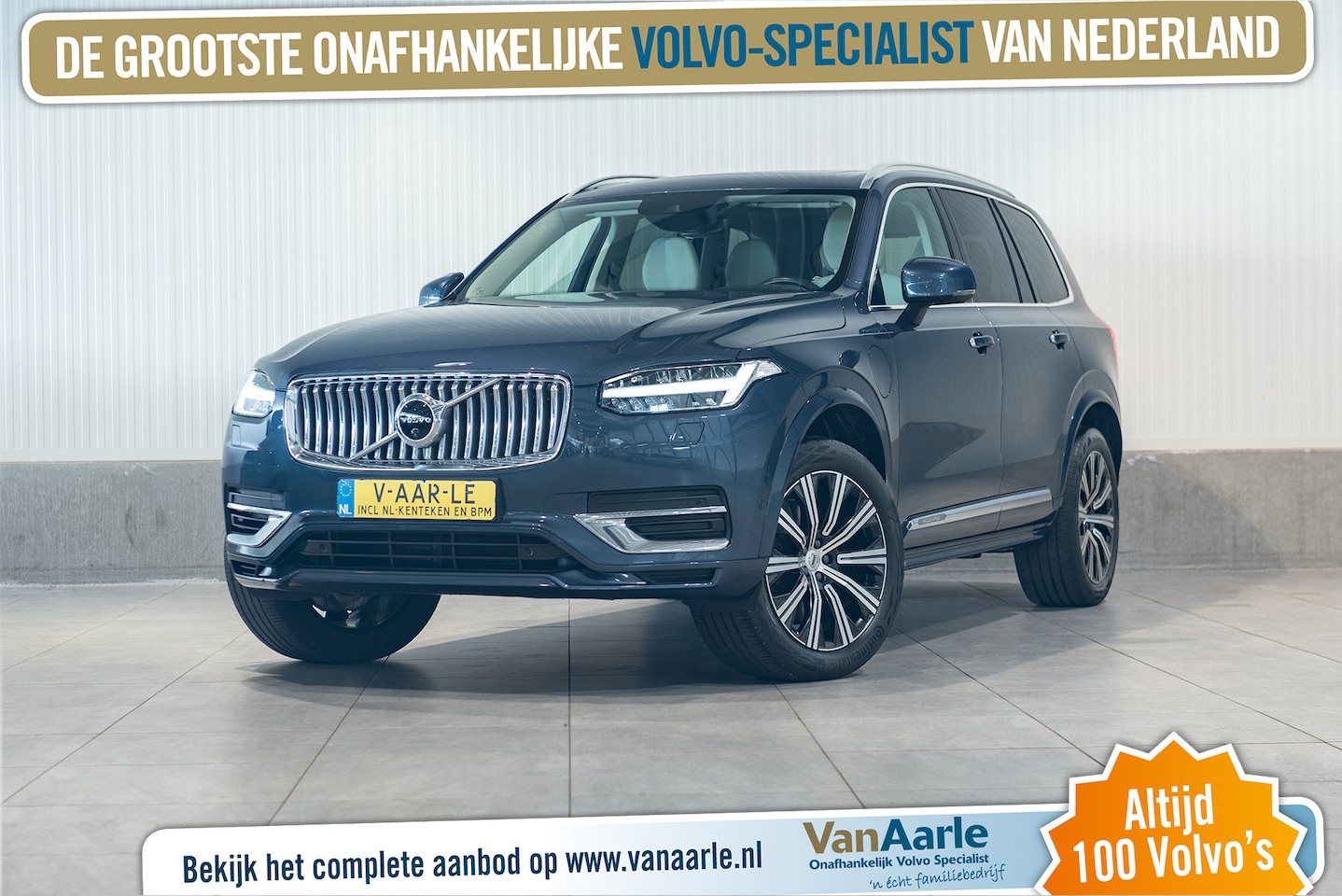 Volvo XC90 - T8 Aut. Inscription LongRange ACC Panoramadak Trekhaak 455pk - AutoWereld.nl