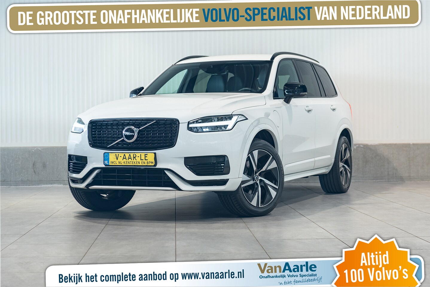 Volvo XC90 - T8 Aut. R-Design ACC Trekhaak Stoelverwarming Leder 390pk - AutoWereld.nl