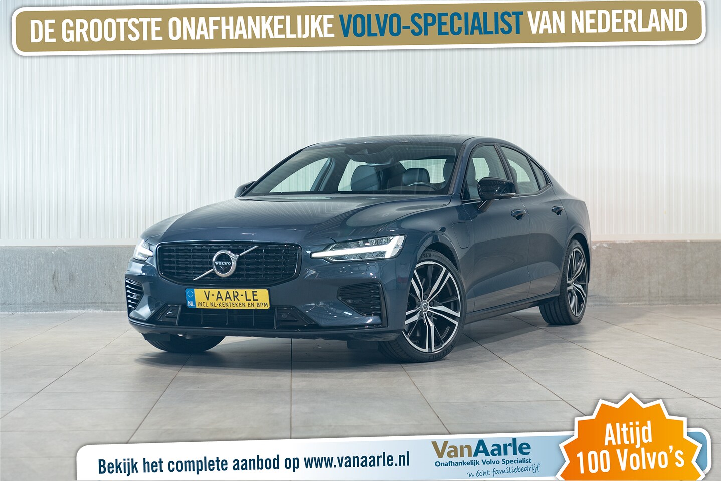 Volvo S60 - T6 Aut. Plug-in Hybrid R-Design Leder ACC 360Camera 340pk - AutoWereld.nl