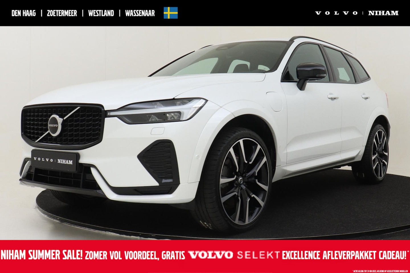 Volvo XC60 - T6 PLUG-IN HYBRID AWD ULTRA DARK -PANO.DAK|HEAD-UP DISP.|HARMAN/KADON|LUCHTVERING|CAMERA - AutoWereld.nl