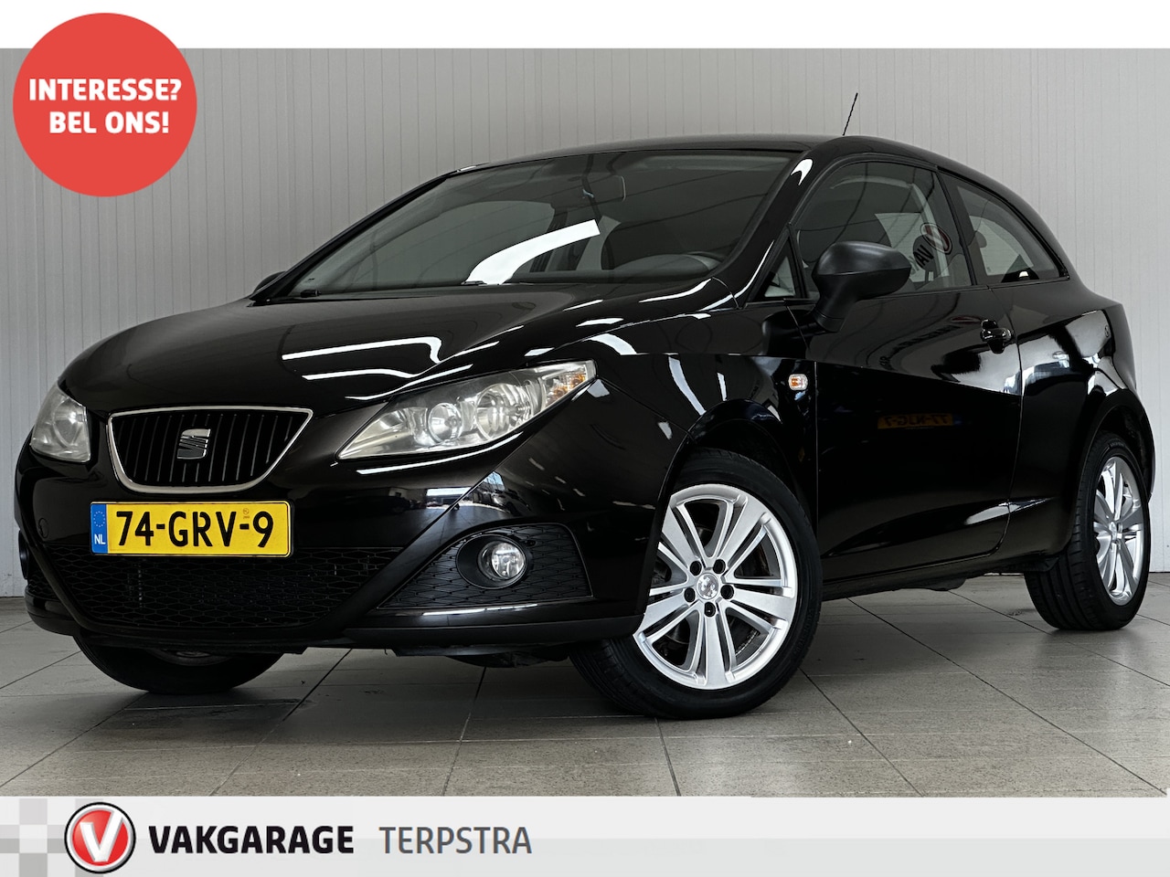 SEAT Ibiza SC - 1.4 Stylance/ D-Riem Verv. 116.000KM!/ Trekhaak/ 16''LMV/ Clima/ Cruise/ Radio-CD+AUX/ Ele - AutoWereld.nl