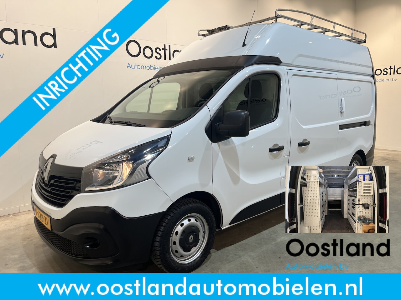 Renault Trafic - 1.6 dCi L2H2 125 PK Servicebus / Inrichting / Euro 6 / 2X Schuifdeur / Airco / Cruise Cont - AutoWereld.nl