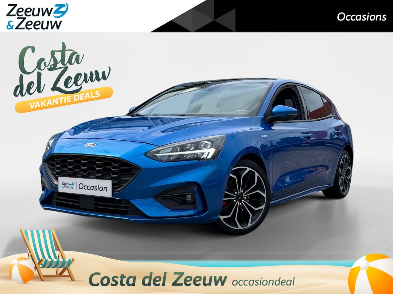 Ford Focus - 1.0 EcoBoost ST Line Business | Winter pack | Driver Assistance Pack | Panorama dak | 19in - AutoWereld.nl