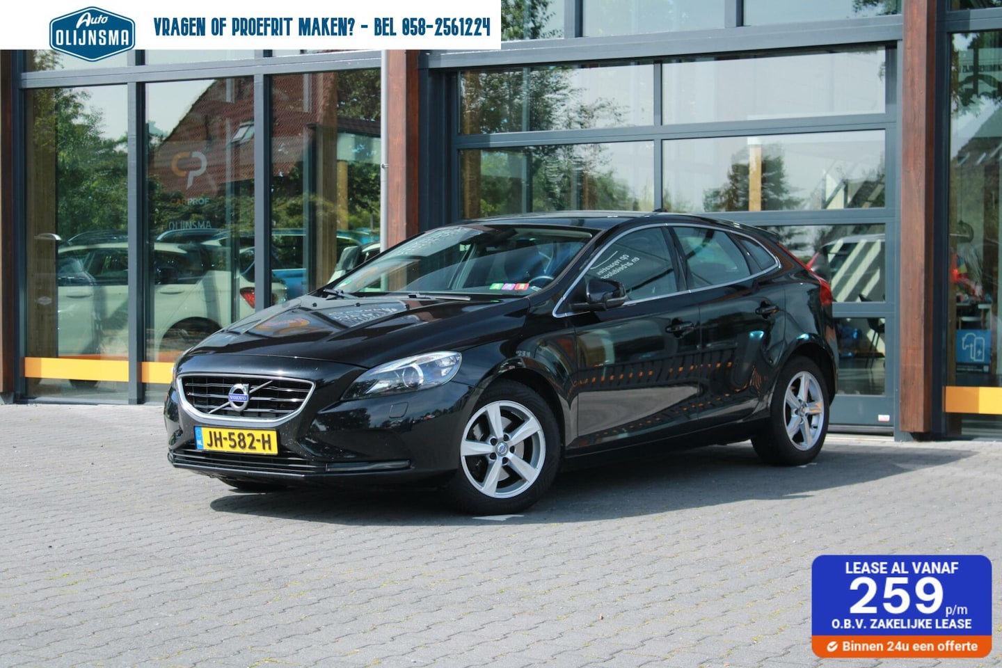 Volvo V40 - 2.0 T2|Pano|Trekhaak|Stoelverwarming|Navi|NAP - AutoWereld.nl