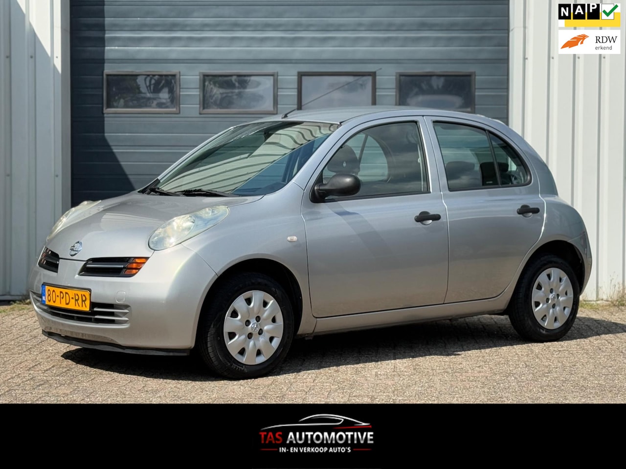 Nissan Micra - 1.2 Visia 5-deurs AUTOMAAT / AIRCO / NAP / APK - AutoWereld.nl