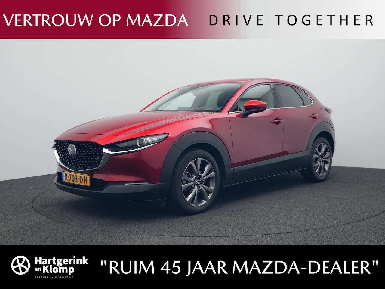 Mazda CX-30 - 2.0 e-SkyActiv-X Luxury i-Activsense automaat Sunroof en afneembare trekhaak : dealer onde - AutoWereld.nl