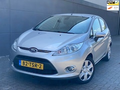 Ford Fiesta - 1.25 Titanium/5drs/ nap/3e EIG/ 1jaar apk/ dealeronderhouden/ airco/ pds/ stoelverwarming/
