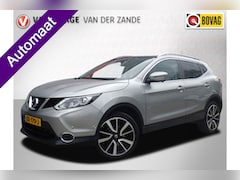 Nissan Qashqai - 1.2 AUTOMAAT Tekna, Panodak, Leder, Camera, Trekhk, NL/NAP