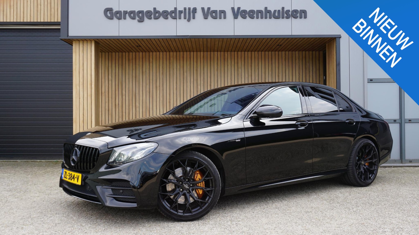 Mercedes-Benz E-klasse - AMG 43 401pk 4-Matic Luchtvering Wide Screen 360 camera 20inch LM *93067 km* Burmeister Bl - AutoWereld.nl