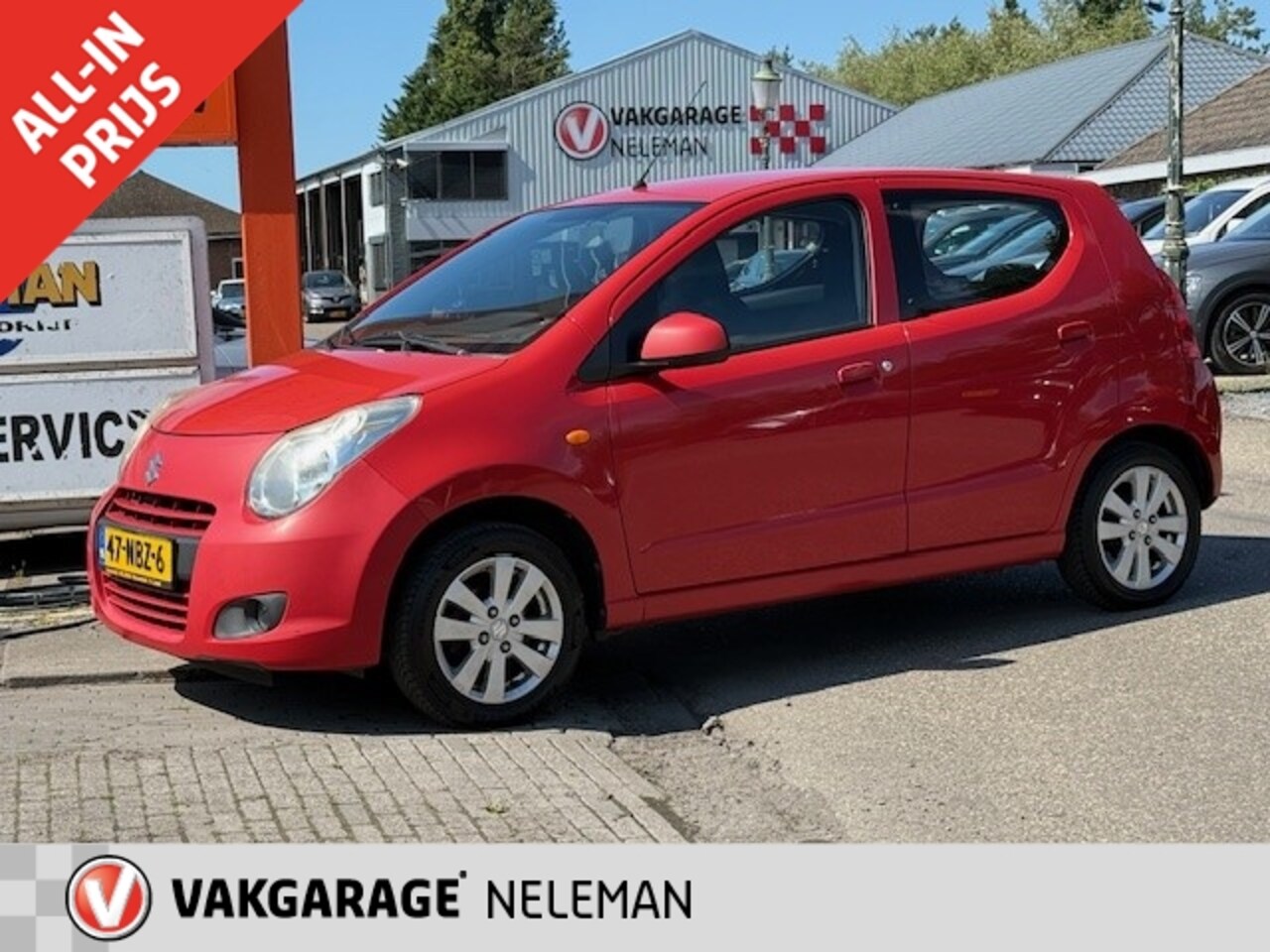 Suzuki Alto - 1.0 68pk exclusive lichtmetalen velgen airco rijklaarprijs bovag-garantie - AutoWereld.nl