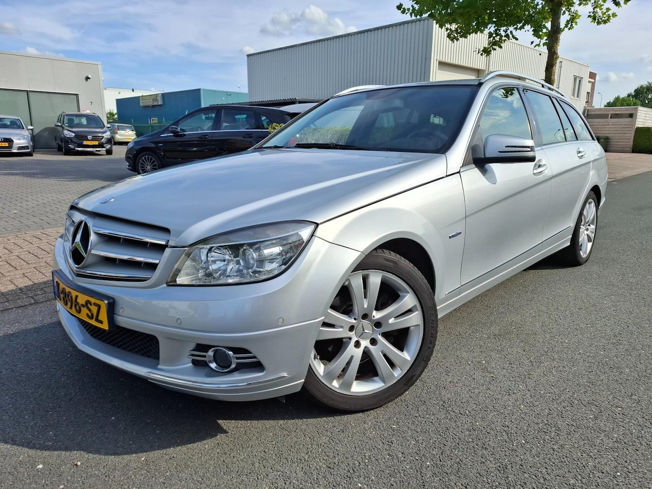 Mercedes-Benz C-klasse Estate - 180 KOMPRESSOR AUTOMAAT/CLIMA/CRUISE/NAVI! - AutoWereld.nl