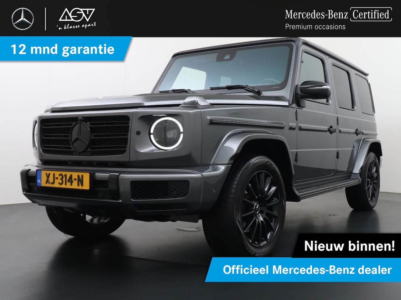 Mercedes-Benz G-klasse - 500 AMG-Line | Schuif - Kanteldak | Trekhaak | Massage Stoelen | Sportuitlaat | 360° Camer - AutoWereld.nl