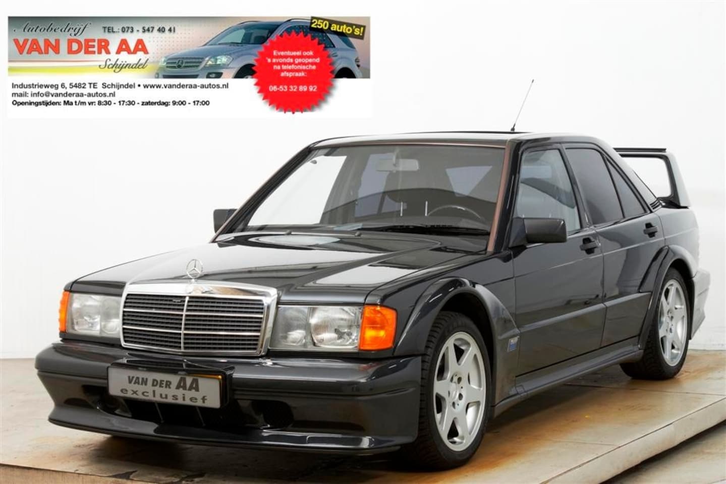 Mercedes-Benz 190-serie - 190E 2.5-16 EVO II Gelimiteerde No;365 Beleggings-Object!! - AutoWereld.nl