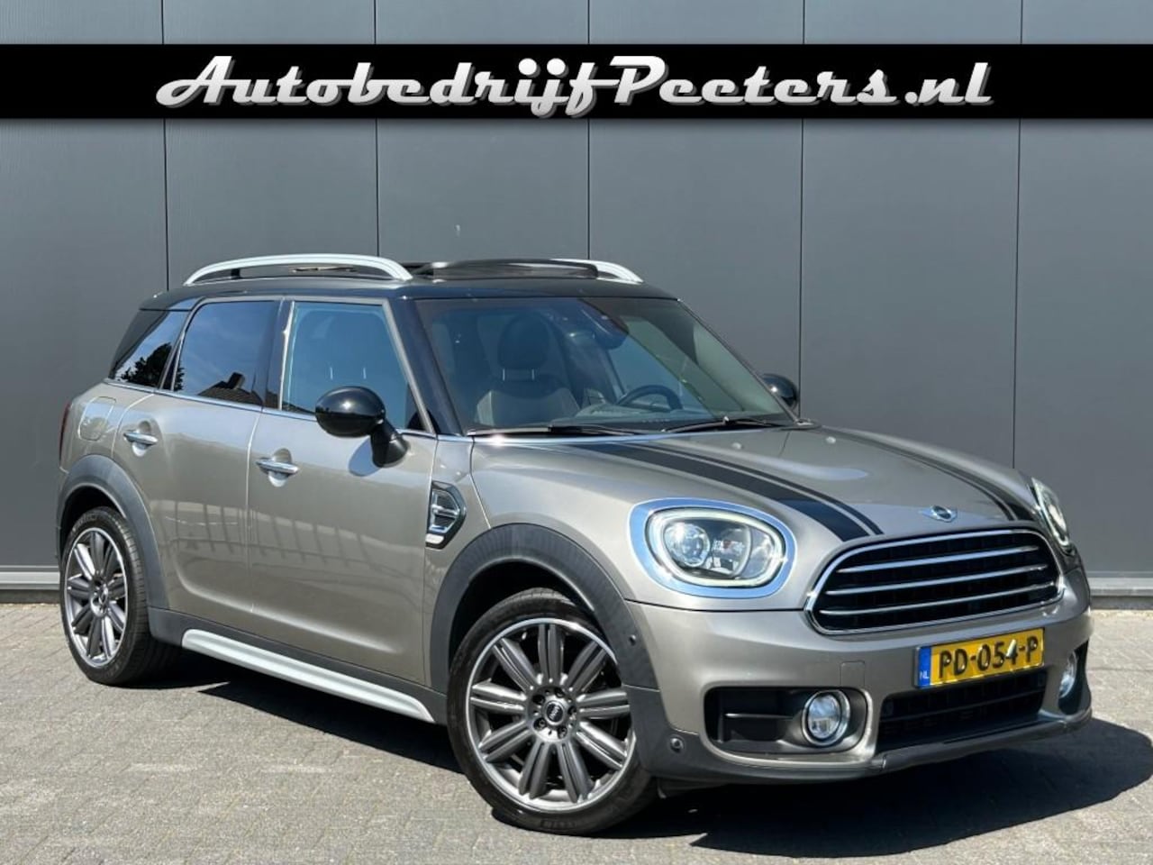 MINI Countryman - 1.5 Cooper Aut. 1e eigenaar P-dak Leder Navi LED Cruise Trekhaak - AutoWereld.nl