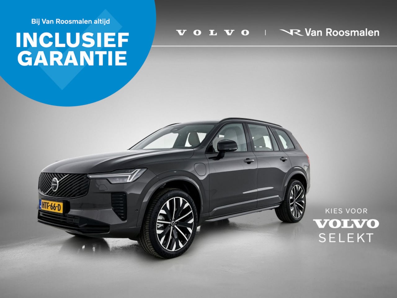 Volvo XC90 - 2.0 T8 AWD Ultra Dark | Luchtvering Massage | Nappa Ventilatie| - AutoWereld.nl