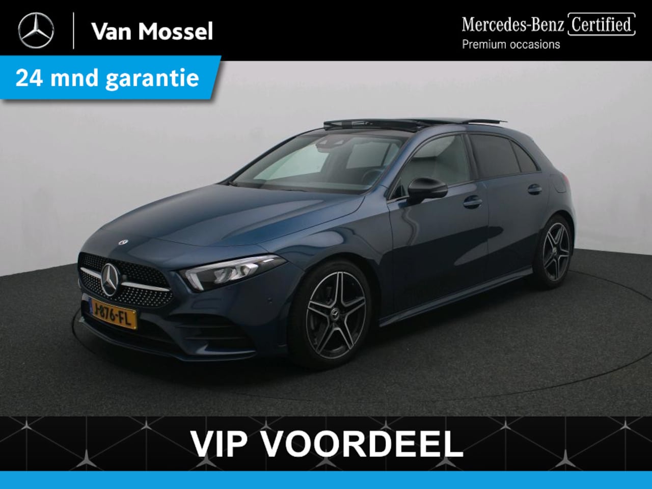 Mercedes-Benz A-klasse - 180 Business Solution AMG / Panoramadak / Night Pakket / Stoelverwarming - AutoWereld.nl
