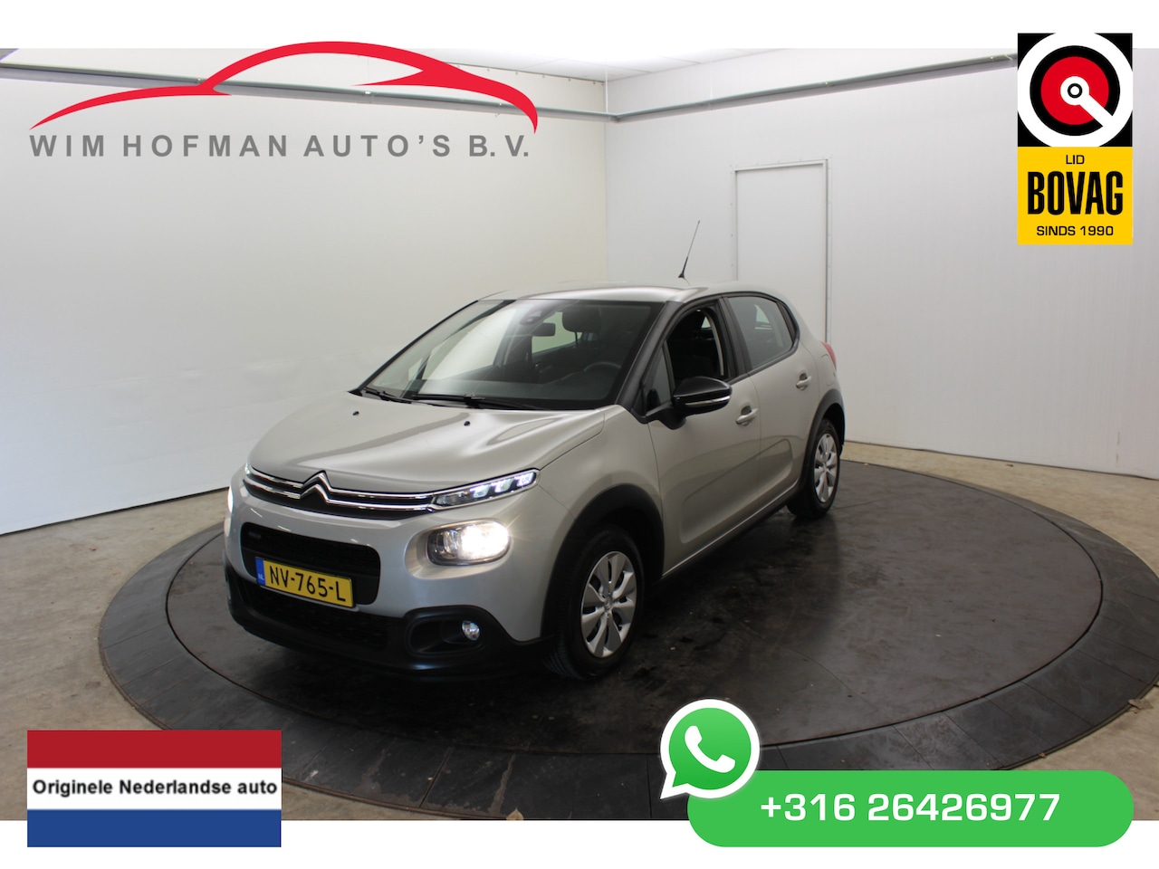 Citroën C3 - 1.2 PureTech Feel Airco Cruise Multimedia NAP - AutoWereld.nl