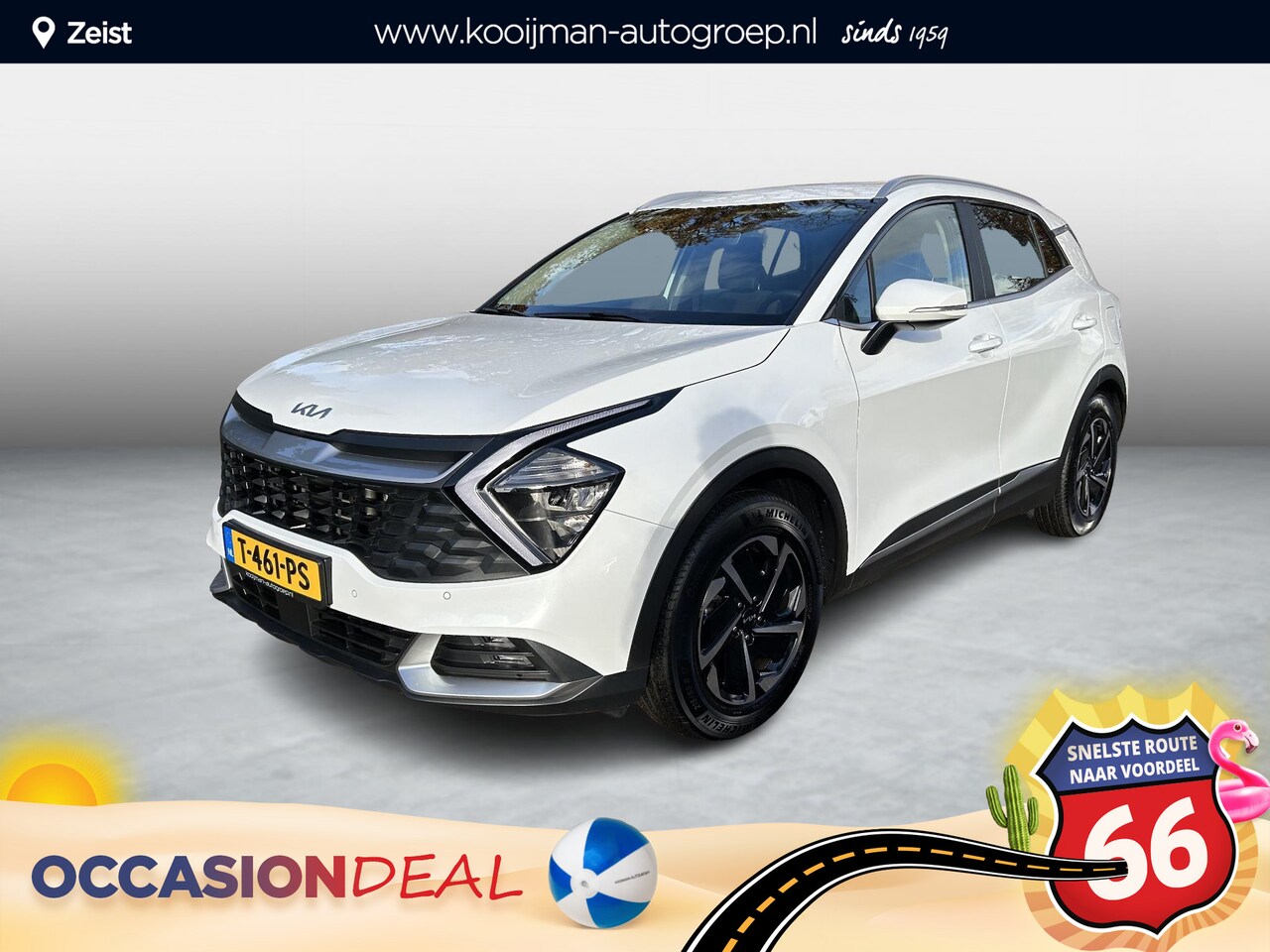 Kia Sportage - 1.6 T-GDi MHEV DynamicLine | Trekhaak | Parkeersensoren | Achteruitrij camera | Adaptive c - AutoWereld.nl